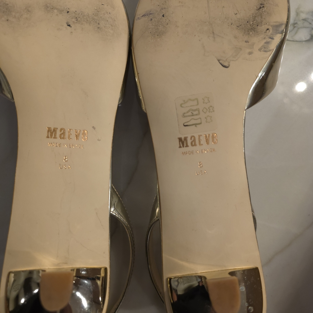 Anthropologie Silver Flats - Picture 5 of 5